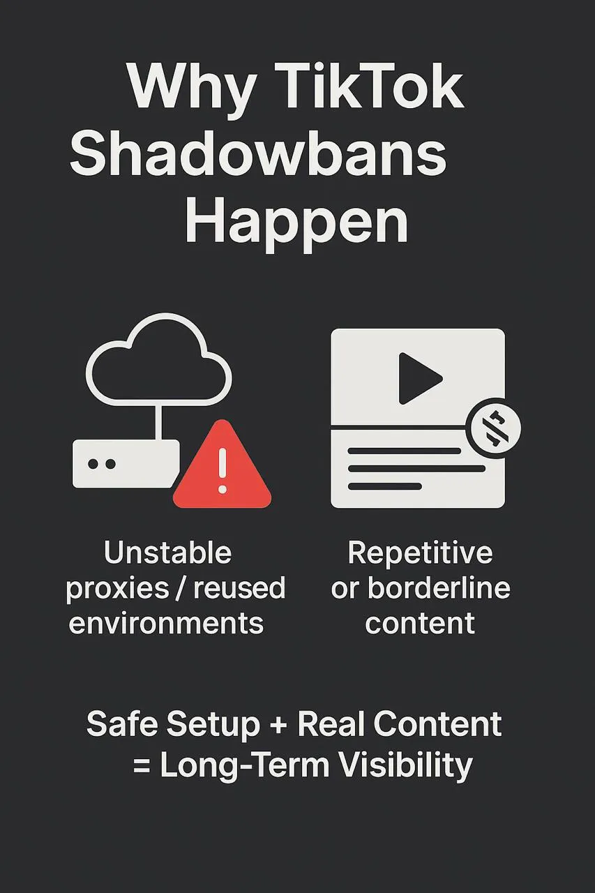 אבחון Shadow Ban — TikMatrix