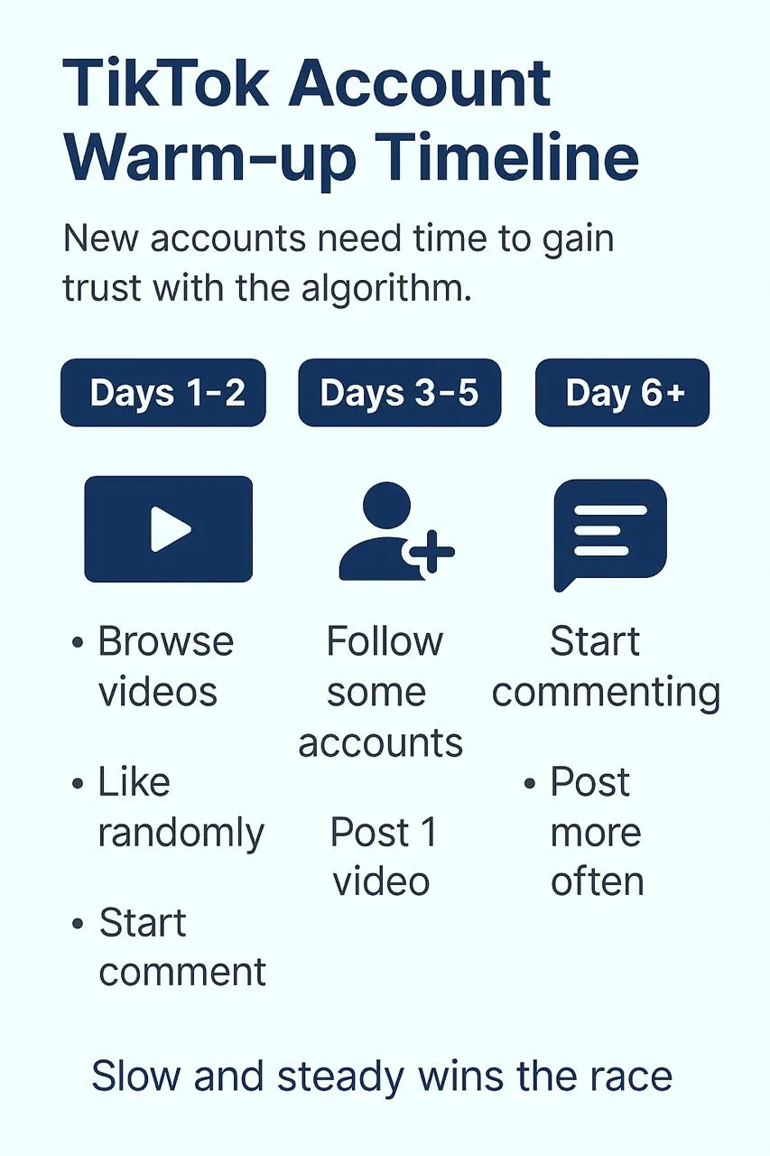 Pemanasan Akun TikTok