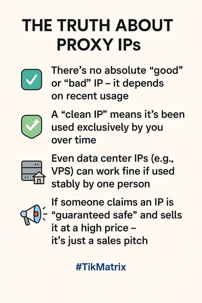 TikTok Proxies — What Really Matters