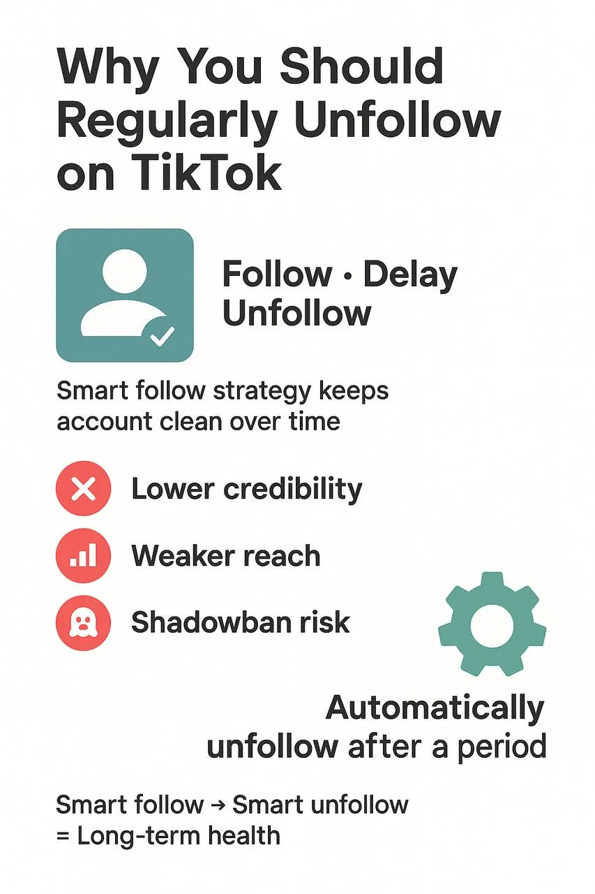 팔로우 정리 = 계정 건강